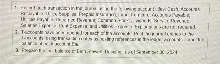 transaction (Click the icon to view the transactions) Read the requirements CLO