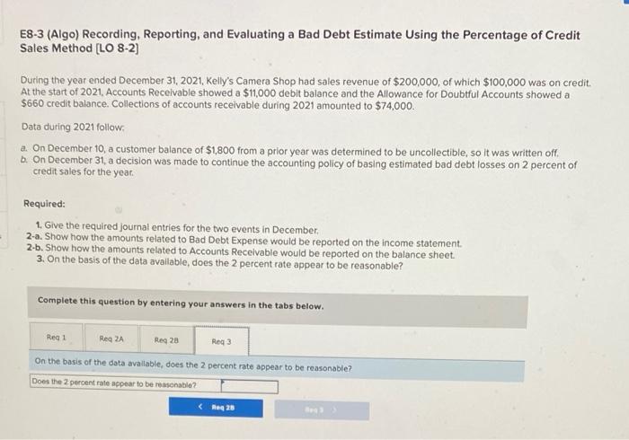 $100,000 was on credit. At the start of 2021, Accounts Receivable showed