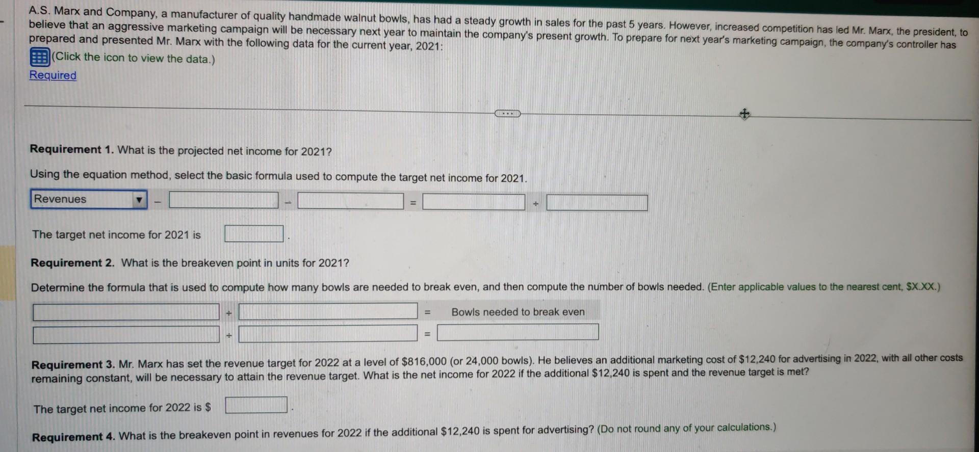 7.00 Variable overhead (manufacturing, marketing, distribution and 3.10 customer service) $ 13.60