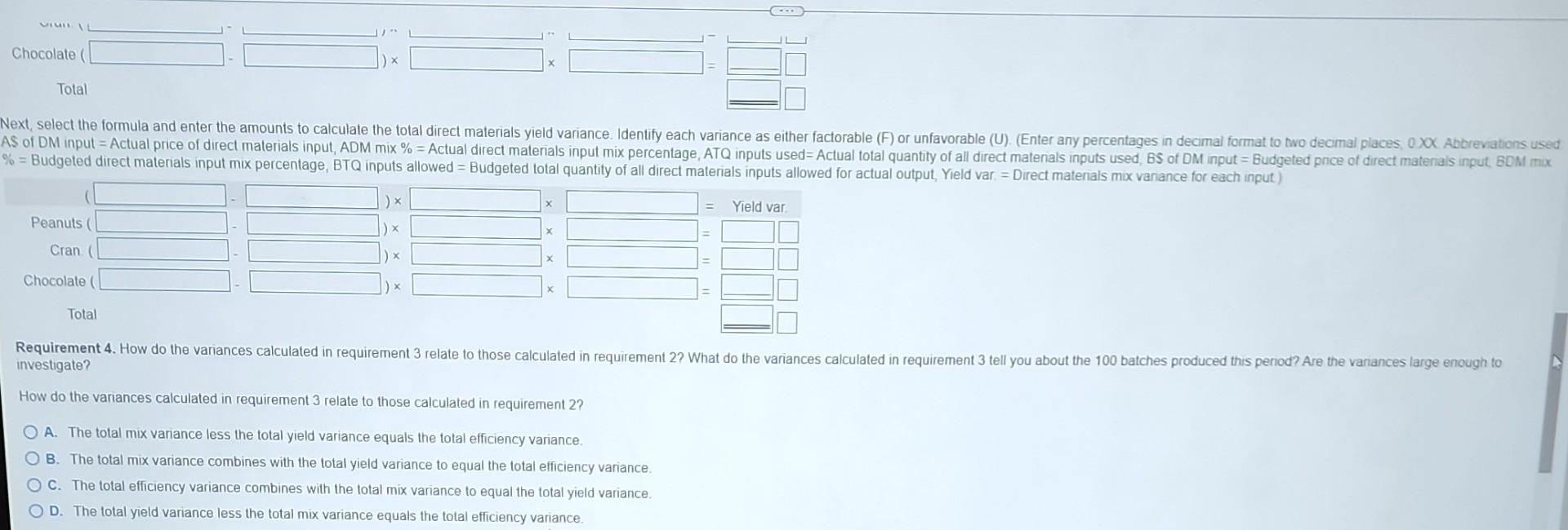 Peanuts Quantity per Batch Price per Cup 60 cups $ 1 Dried