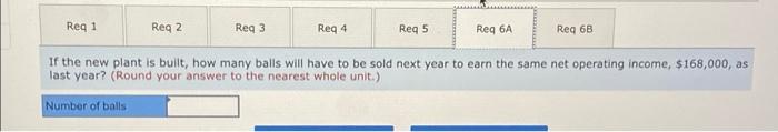 expenses Net operating income Required: $ 1,350,000 810,000 540,000 372,000 $ 168,000