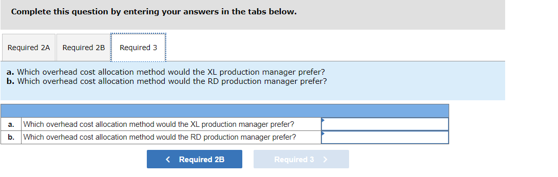 our analysis. Budgeted Overhead Costs by Department Budgeted Direct Labor Hours &