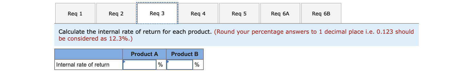 new products for a five- year period. His annual pay raises are