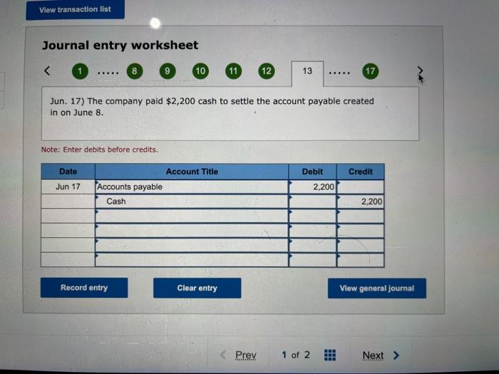 $12,600. 7 The company completed $30,800 of engineering services for a client.