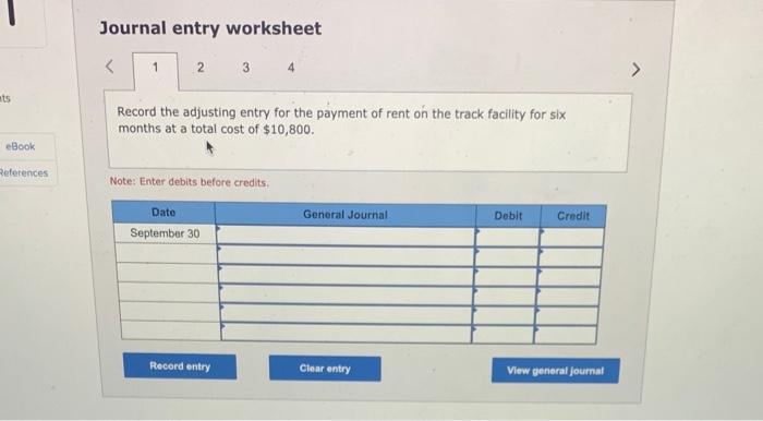 LO 4-2] During the month of September, the Texas Go-Kart Company had