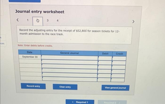 the following business activities: a. On September 1, paid rent on the