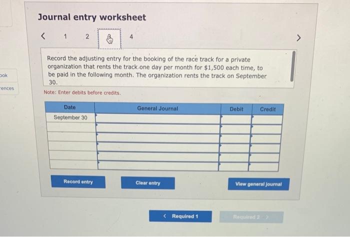 track facility for six months at a total cost of $10,800. b.