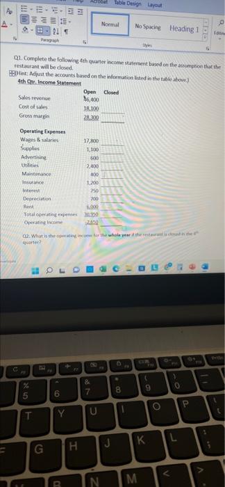 Table Design Layout Normal No Spacing Heading Styles Id 9 400 Q1.