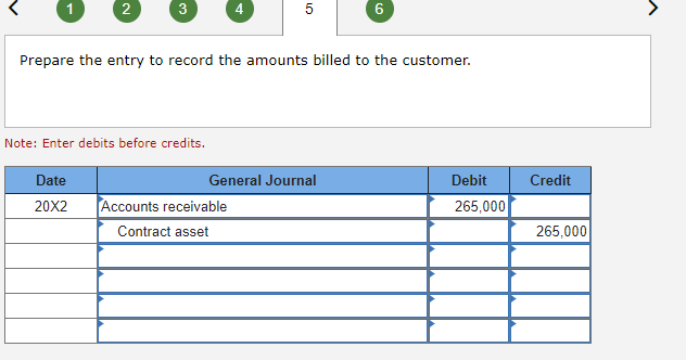 20X2. Information relating to the contract follows: Costs incurred during the year