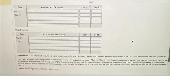 of Efficient Office Systems at March 31, 2024, follows: (Click the icon
