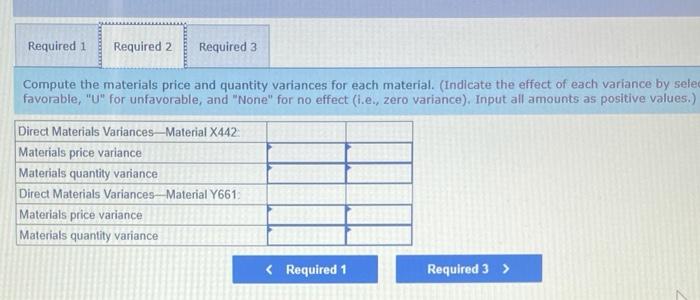 two operations, Sintering and Finishing. Each of the products uses two raw
