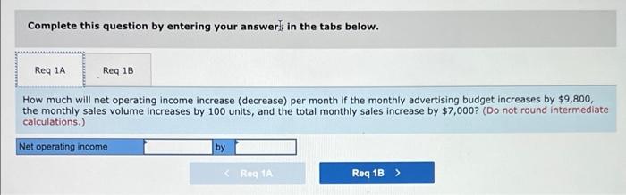 Volume [LO6-4] [The following information applies to the questions displayed below.] Data