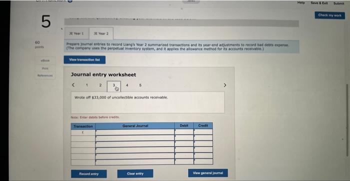 accounts receivable. d. In adjusting the accounts on December 31, the company