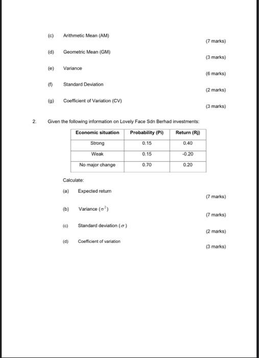 ALL questions. 2. Mode: Individual/pair (2) 3. The answer should be hand