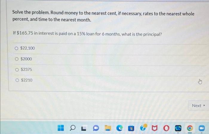 Solve the problem. Round money to the nearest cent, if necessary, rates