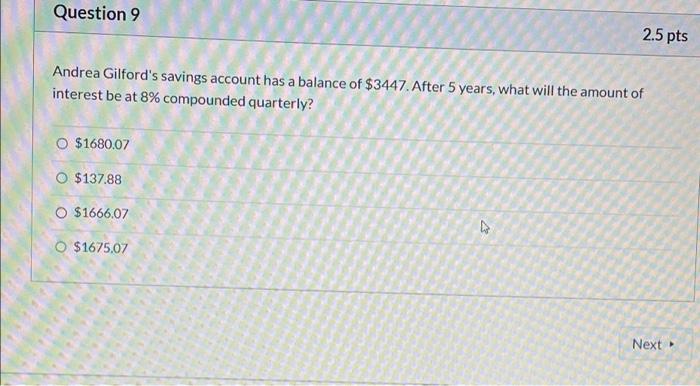 to the nearest whole percent, and time to the nearest month. If