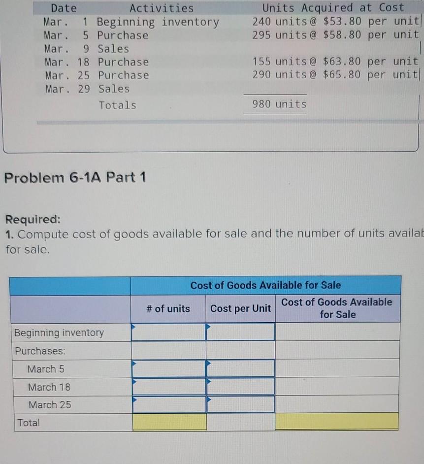 information applies to the questions displayed below.] Warnerwoods Company uses a perpetual