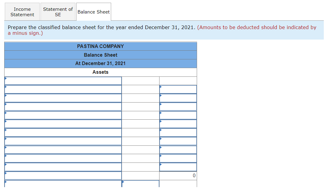 balance as of December 31, 2021, appears below. Account Title Cash Debits