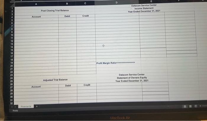 Edito ACC 101 Short Project-Module 7 Charles Data is the CEO of