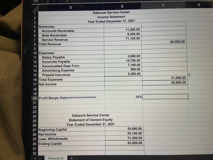 Datacom Service Center. His son, William, is a first year accounting student