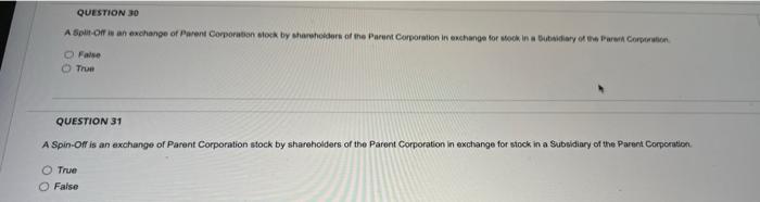 Liquidation) to recognize a Loss on the distribution of disqualified property. False