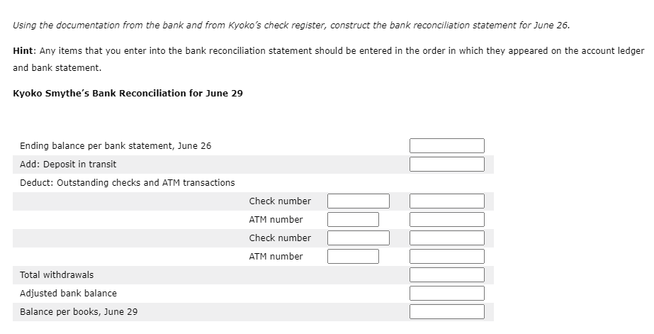 one last month. Kyoko is standing in the doorv kitchen with the