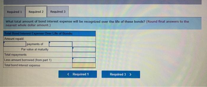 and semiannual interest payments. On the issue date, the annual market rate