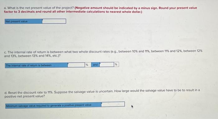 create your own worksheet version of Example E and Exhibit 14-8 in