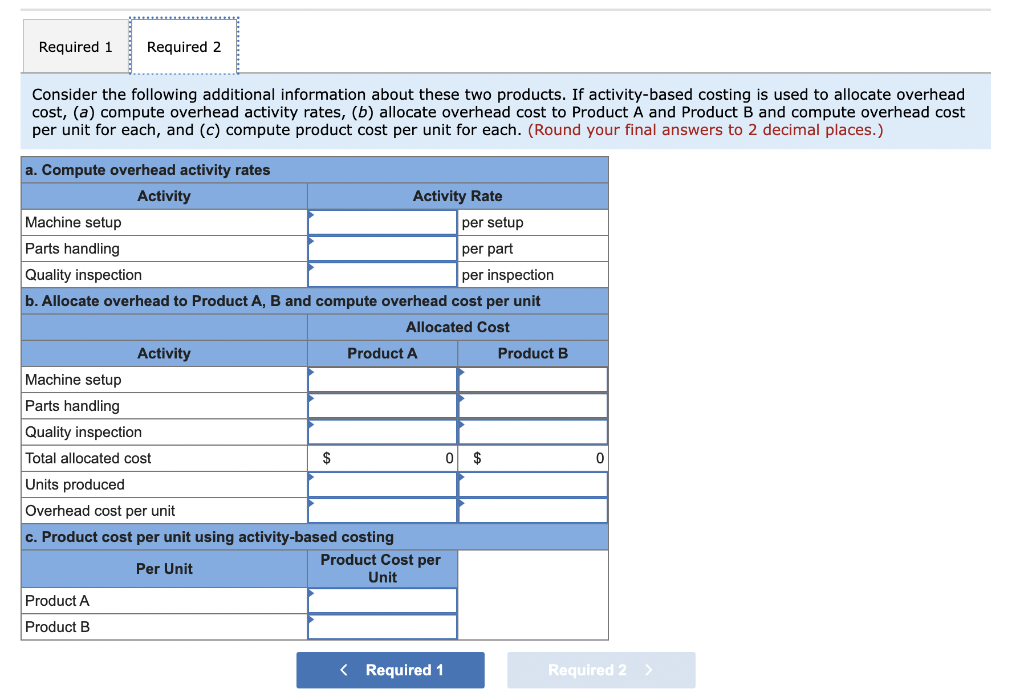 of Vigano Manufacturing. Activity Machine setup Parts handling Quality inspections Total budgeted