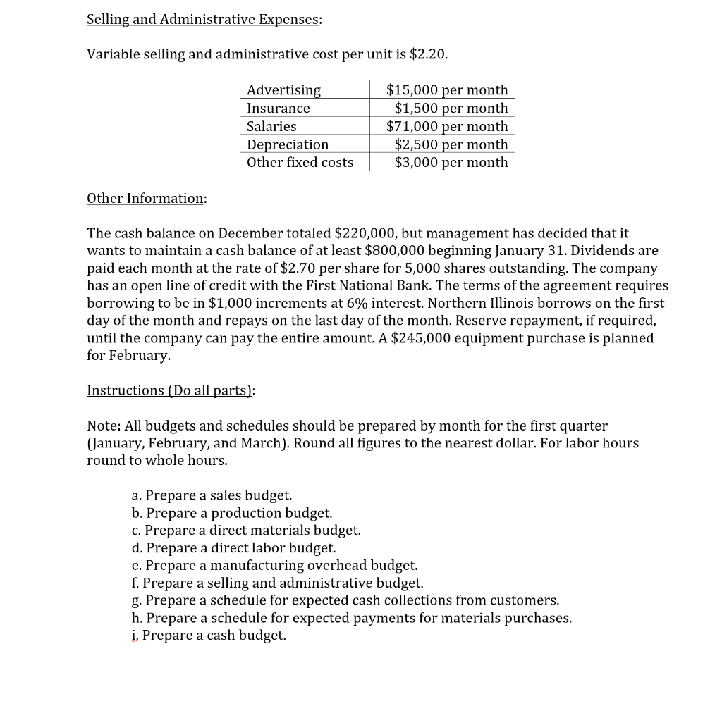 for the coming year. The first step is to plan for the