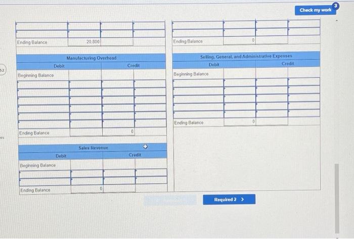 direct labor costs. Inventory balances at the beginning of the current year