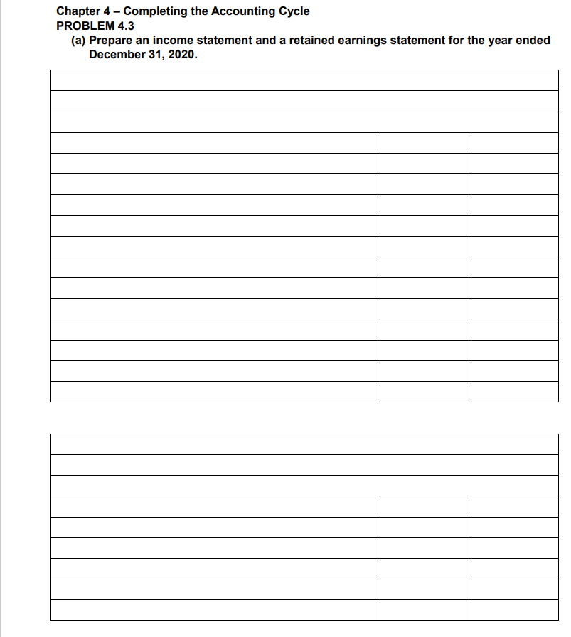 (amounts in NT$). Bray Music Worksheet For the Year Ended December 31,