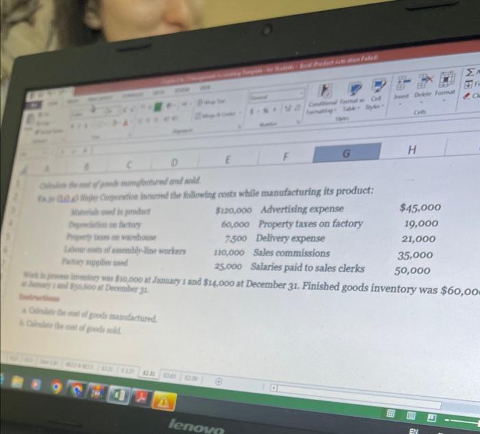 workers Depreciation of factory machinery Factory machine lubricants Thes Steering Wheel Salary