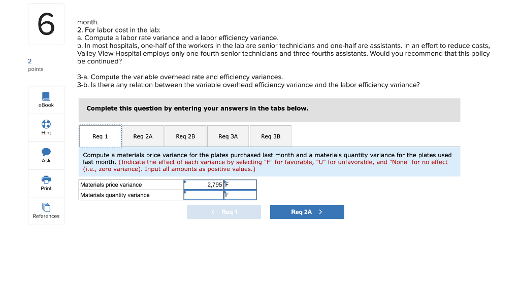 for Valley View Hospital, is concerned about the costs for tests in