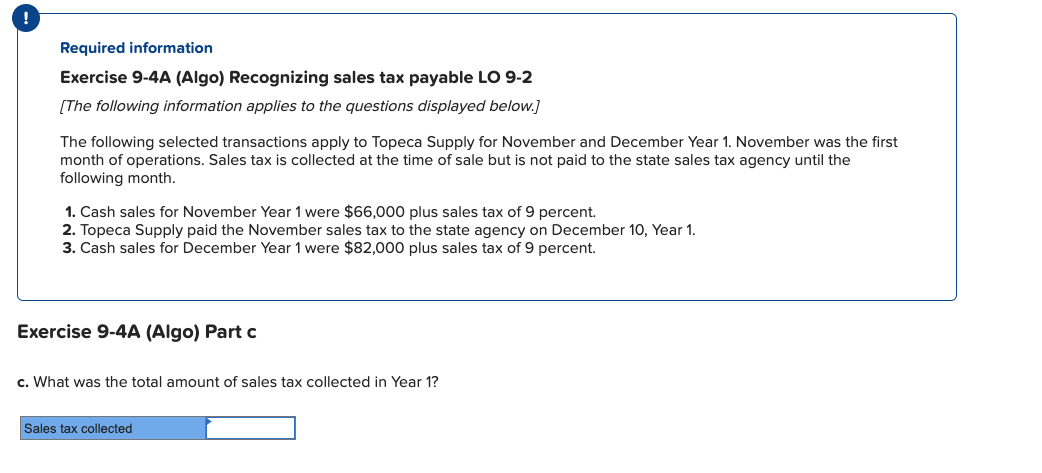 [The following information applies to the questions displayed below.] The following selected