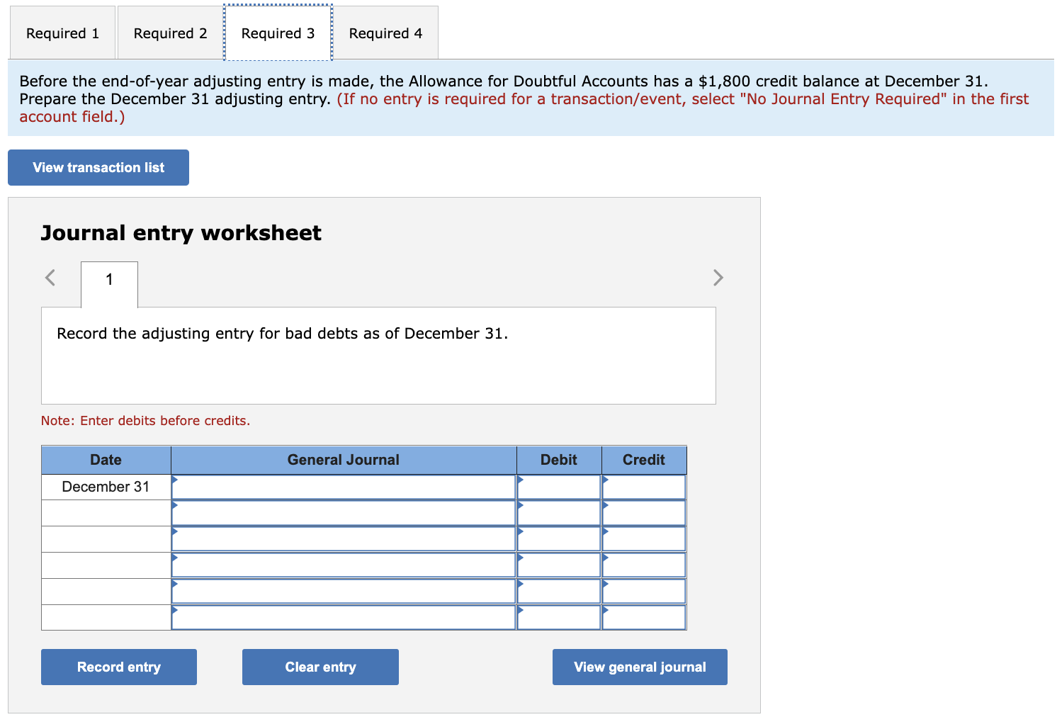 Tech Incorporated (ITI) has been using the percentage of credit sales method