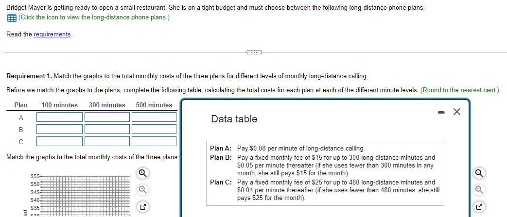 Bridget Mayer is getting ready to open a small restaurant. She is