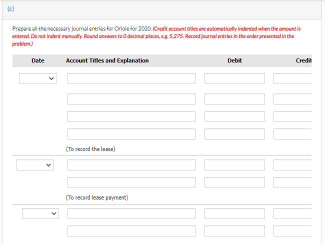 the non-cancelable lease is 6 years. At the end of the lease