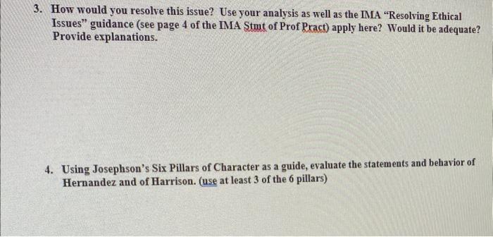 public company. She just completed a meeting with her superior, John Harrison,