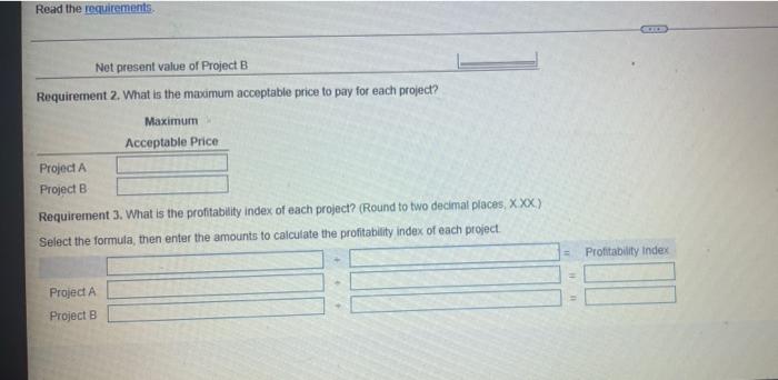info 1575.000 Mcknight Products demands an annual retum of 10% on investments