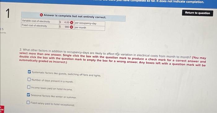 in Big Sky, Montana, has accumulated records of the total electrical costs
