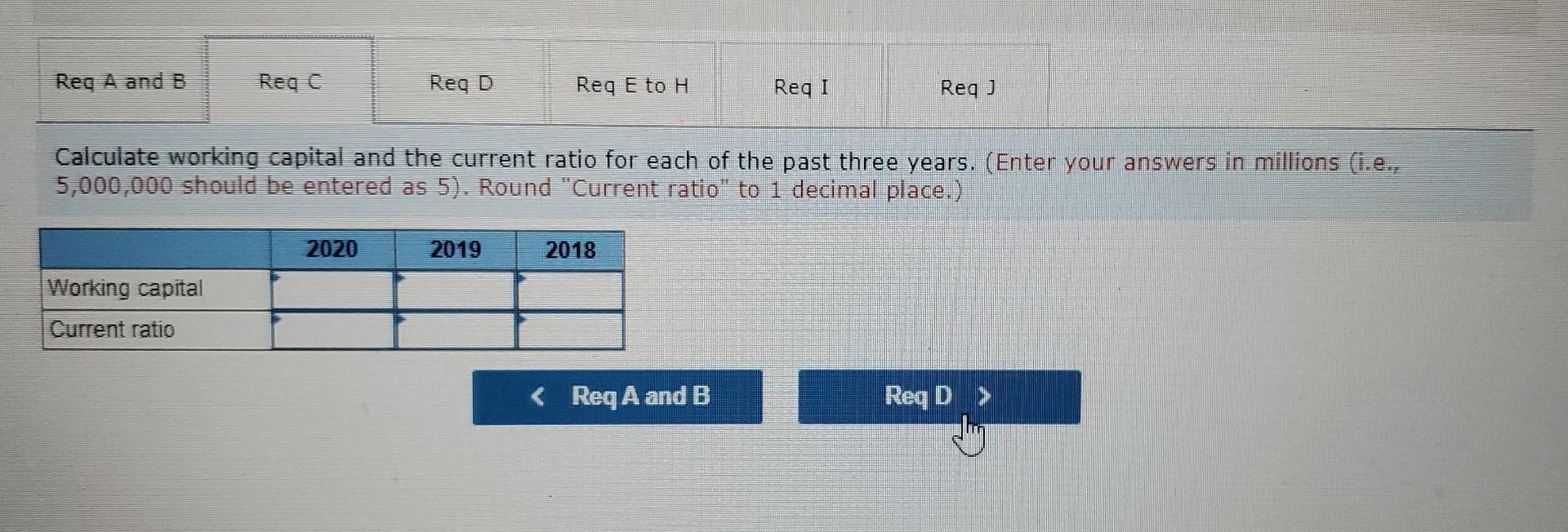 2018 (in millions) Current assets Other assets Total assets Current liabilities Long-term