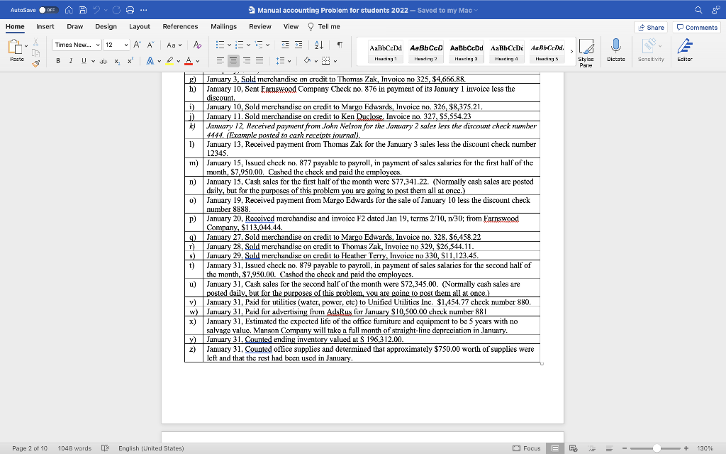 Times New... v 12 v A A Aa E 21 Poste BIU