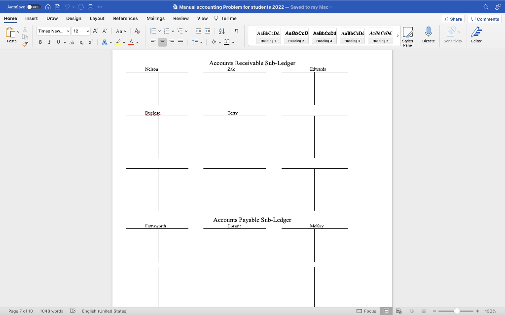 appropriate journals (Sales, Purchases, Cash Receipts, Cash Disbursements or General Journal). An