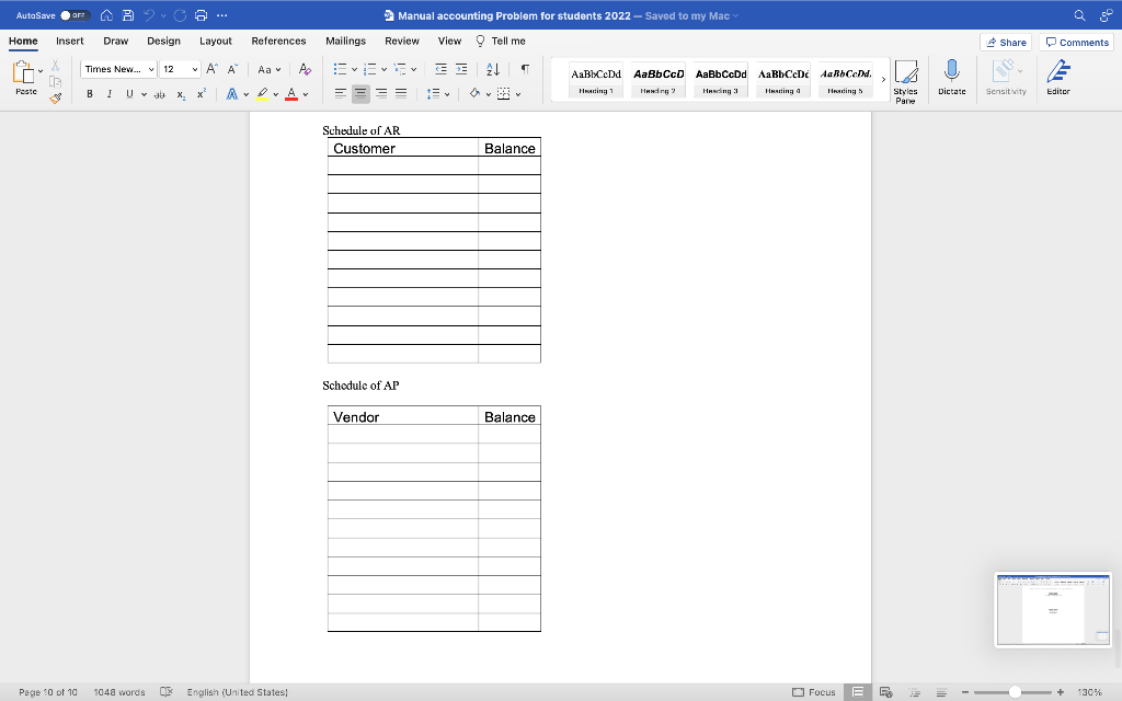 in 2) Post to the appropriate subledgers and general ledger accounts. a)