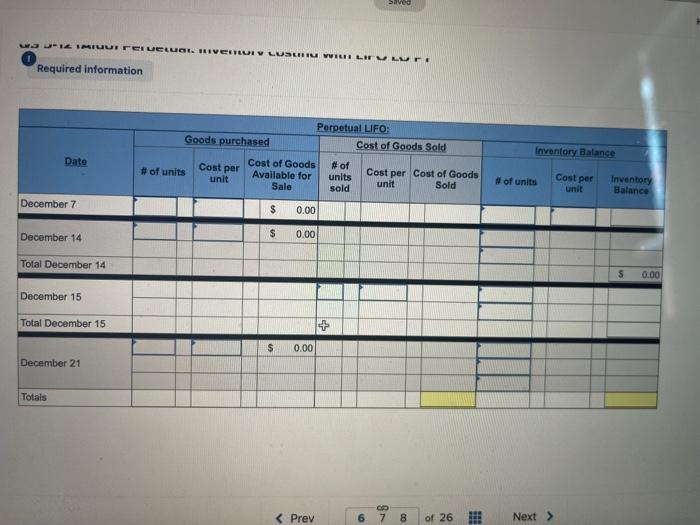 (11-14) [The following information applies to the questions displayed below.] Trey Monson