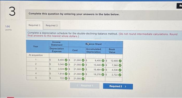 useful life was five years and the residual value was $2,000. Assume