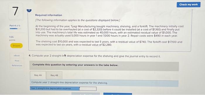 production was year 1, 4,000 units; year 2, 5,000 units; year 3,
