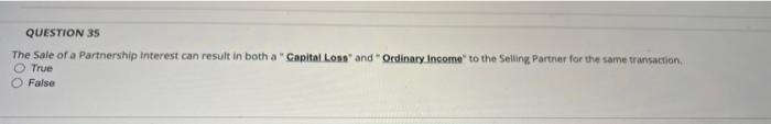 her Partnership Interest result in a taxable Recognized Loss to the Partner.