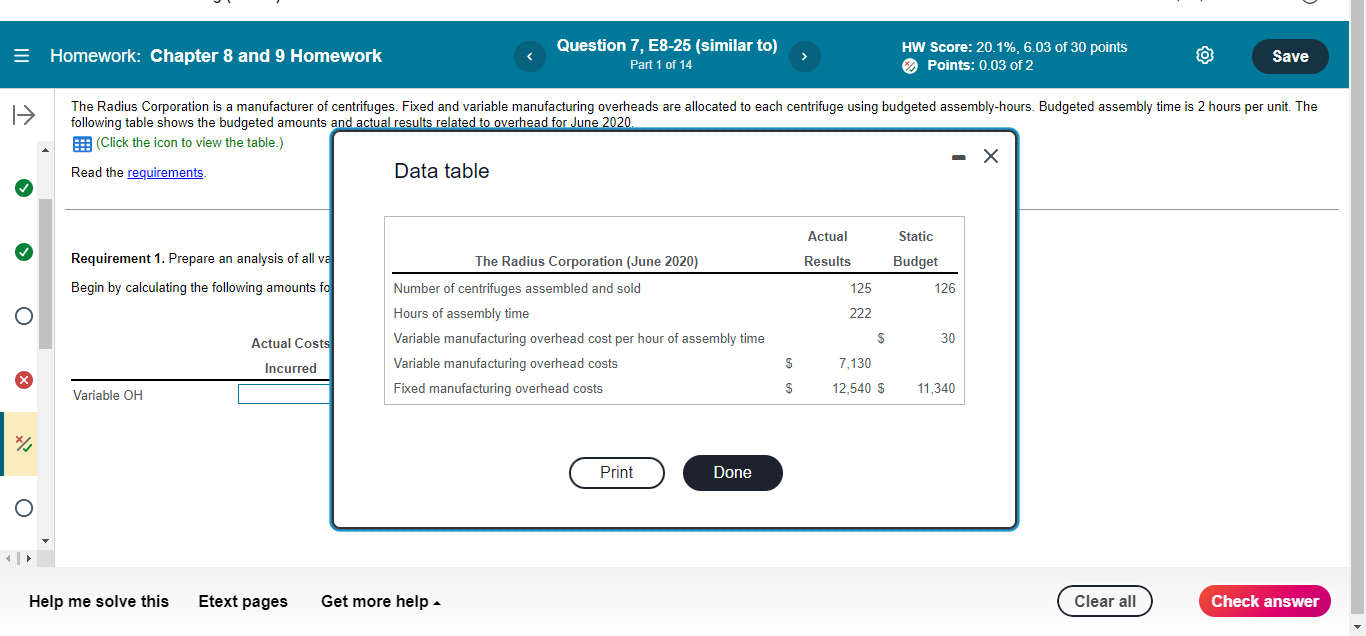 to) Part 1 of 14 HW Score: 20.1%, 6.03 of 30 points